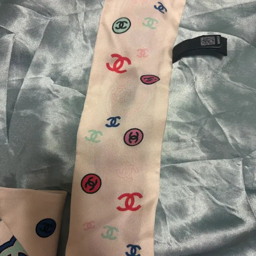[BUNJANG] Chanel Twilly Bandeau Scarf / 샤넬 트윌리 방도