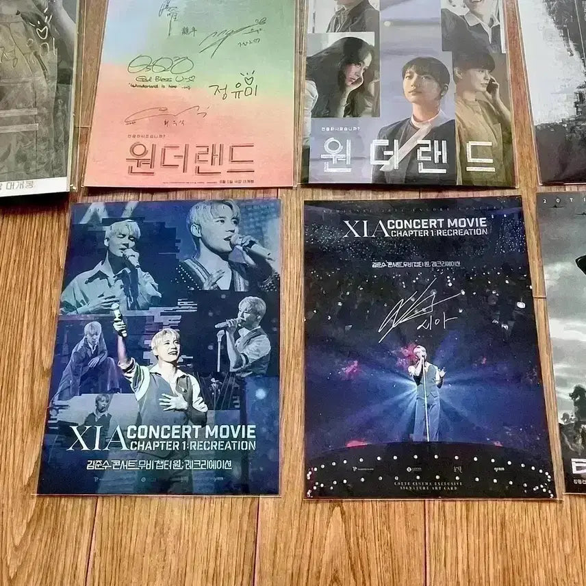 [BUNJANG] Various Artists Art Cards / 뮤지컬 팬텀 볼빨간사춘기 XIA김준수 김범수 BTS슈가 아트카드 싸인굿즈