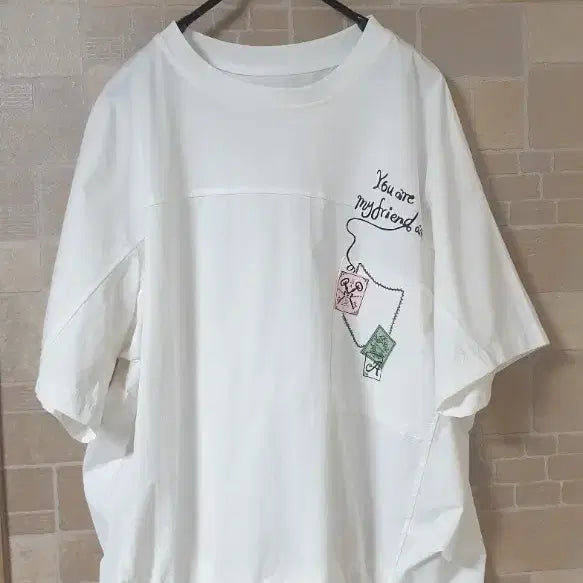 [SOLD OUT] 여성 흰색박스티(새옷)