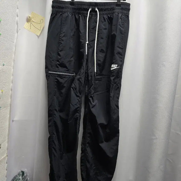 [BUNJANG] Nike Black Windbreaker Training Pants / 나이키 블랙 바람막이 트레이닝 바지