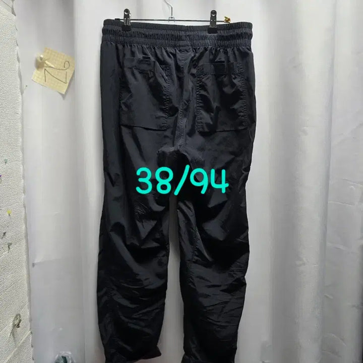 [BUNJANG] Nike Black Windbreaker Training Pants / 나이키 블랙 바람막이 트레이닝 바지