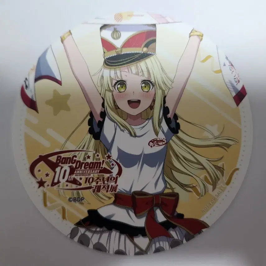 [BUNJANG] BanG Dream! 10th Anniversary Animate Cafe Collaboration Coaster / 뱅드림! 10주년 애니메이트 카페 콜라보 코스터