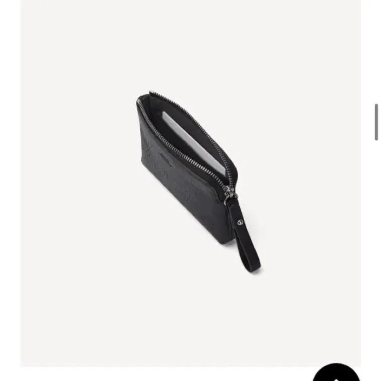 [BUNJANG] PROPER Black Zipper Card Wallet / PROPER 검정색 지퍼 카드지갑