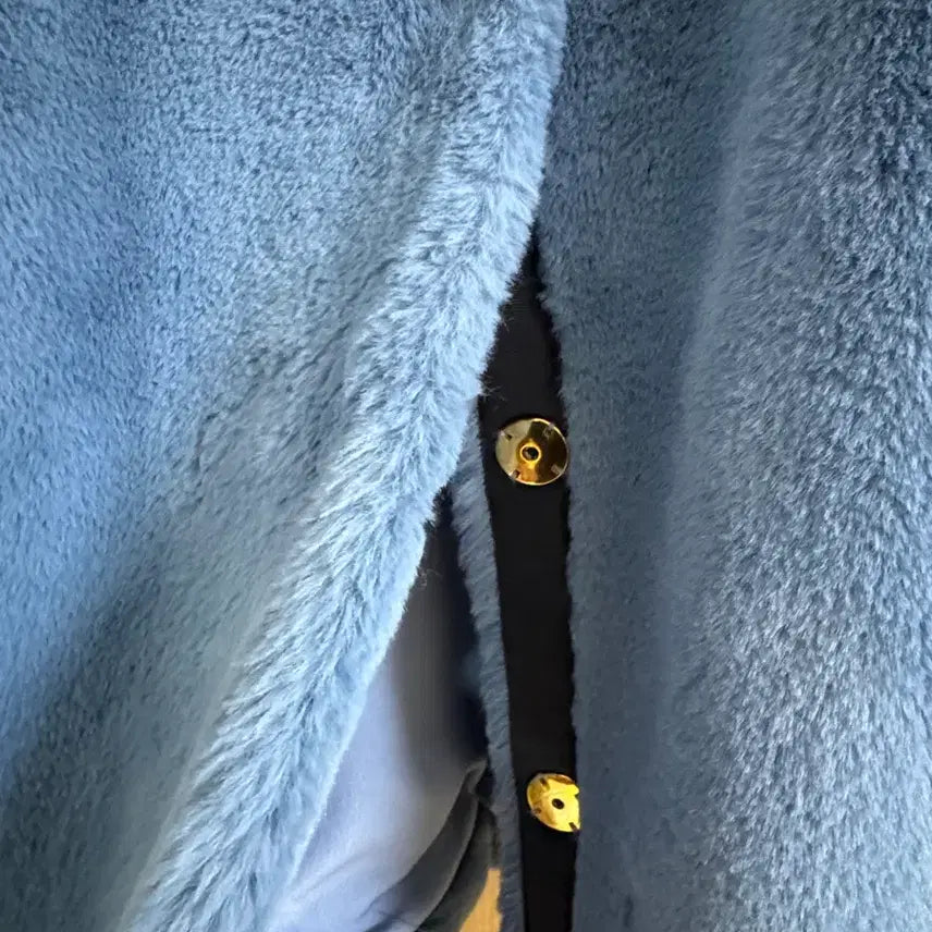 [BUNJANG] Hansum Faux Fur Coat Jacket Women / 한섬 퍼 코트 자켓 여성