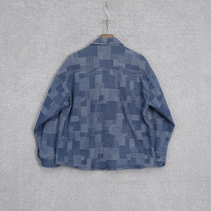 [SOLD OUT] HMHK 남성 패치워크 느낌 데님 셔츠 자켓 100-105size