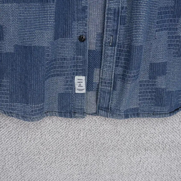 [SOLD OUT] HMHK 남성 패치워크 느낌 데님 셔츠 자켓 100-105size