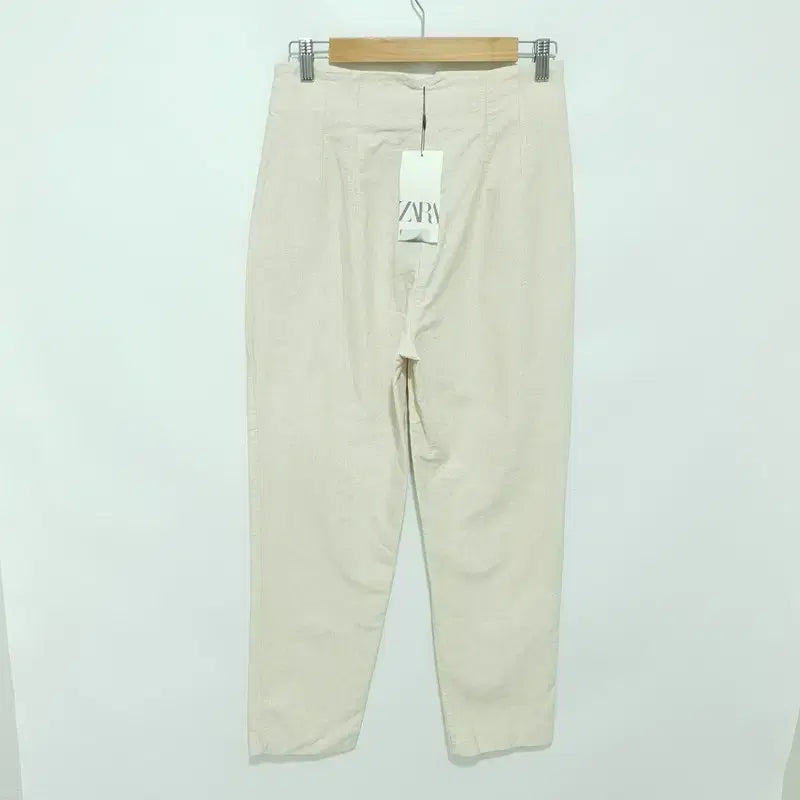 [BUNJANG] ZARA High-Waist Linen Pants - M / 자라 하이웨스트 린넨 팬츠 M_S1557