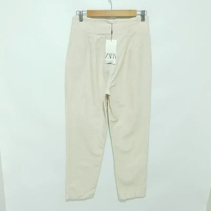 [BUNJANG] ZARA High-Waist Linen Pants - M / 자라 하이웨스트 린넨 팬츠 M_S1557