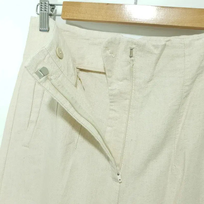 [BUNJANG] ZARA High-Waist Linen Pants - M / 자라 하이웨스트 린넨 팬츠 M_S1557