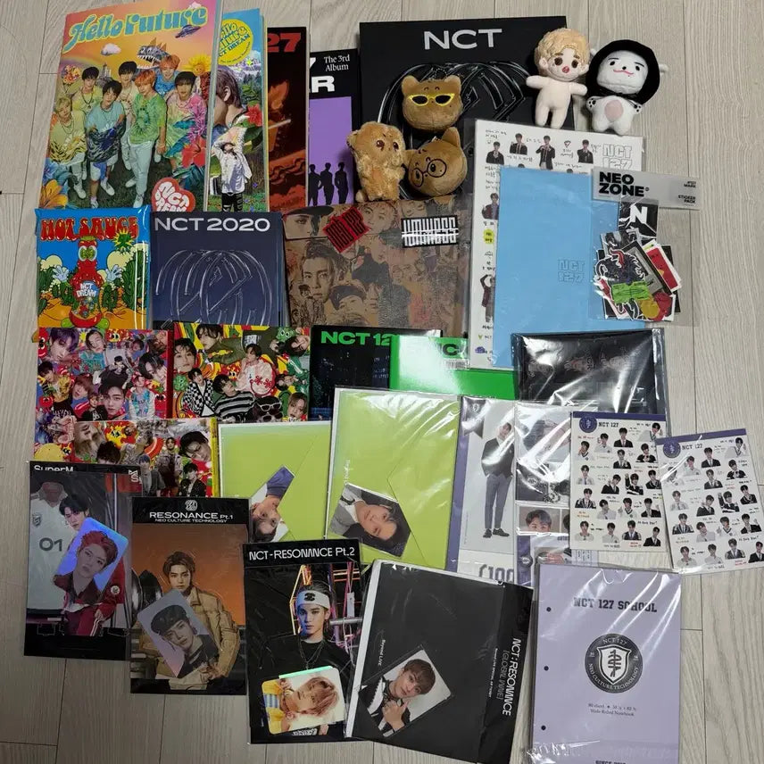 [BUNJANG] NCT Bundle Set of Goods (Mainly Mark and Taeyong) / NCT 굿즈 가진것 전부 탈덕처분(마크,태용 위주)