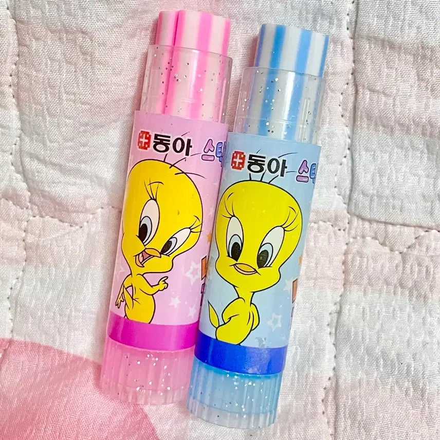 [BUNJANG] Tweety Bird Stick Eraser (New) / 고전 문구 트위티 스틱 지우개 개당 (새상품)