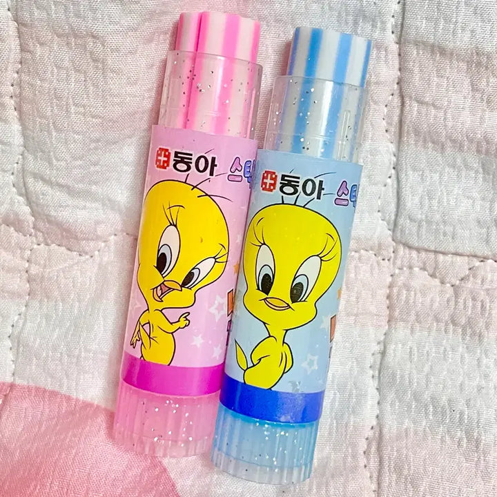 [BUNJANG] Tweety Bird Stick Eraser (New) / 고전 문구 트위티 스틱 지우개 개당 (새상품)