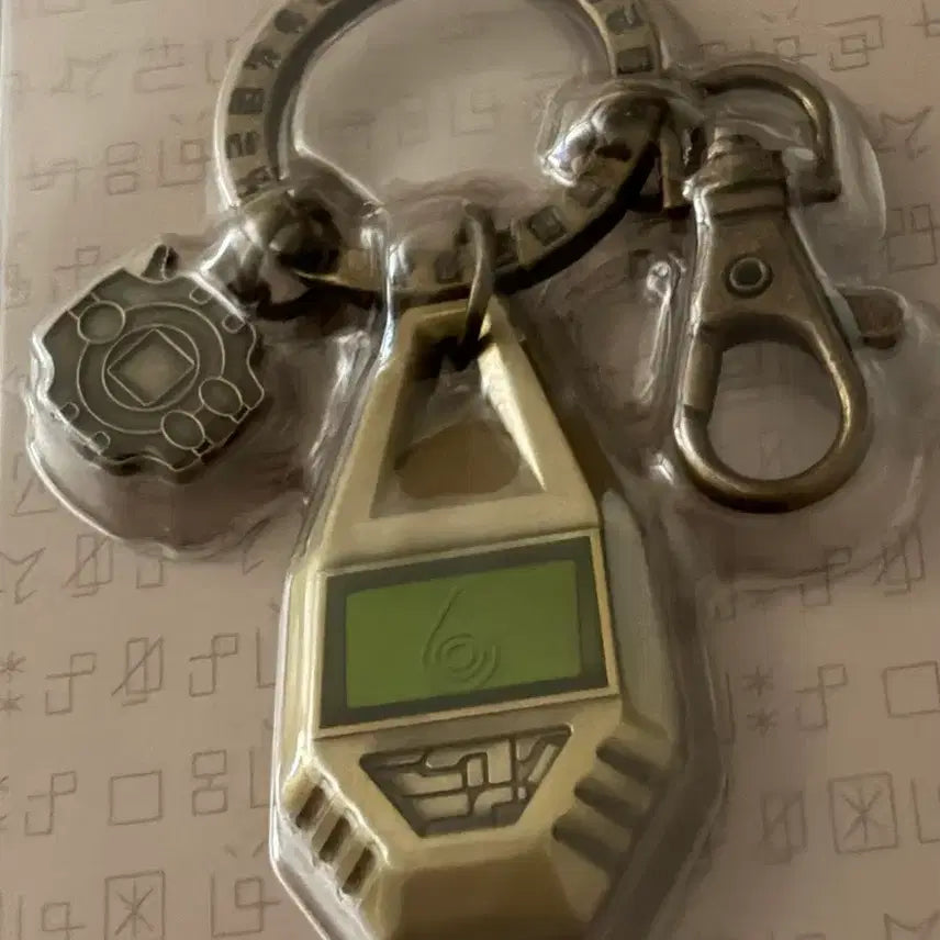 [BUNJANG] Digimon Metal Keyring / 디지몬 메탈 키링 순수 문장