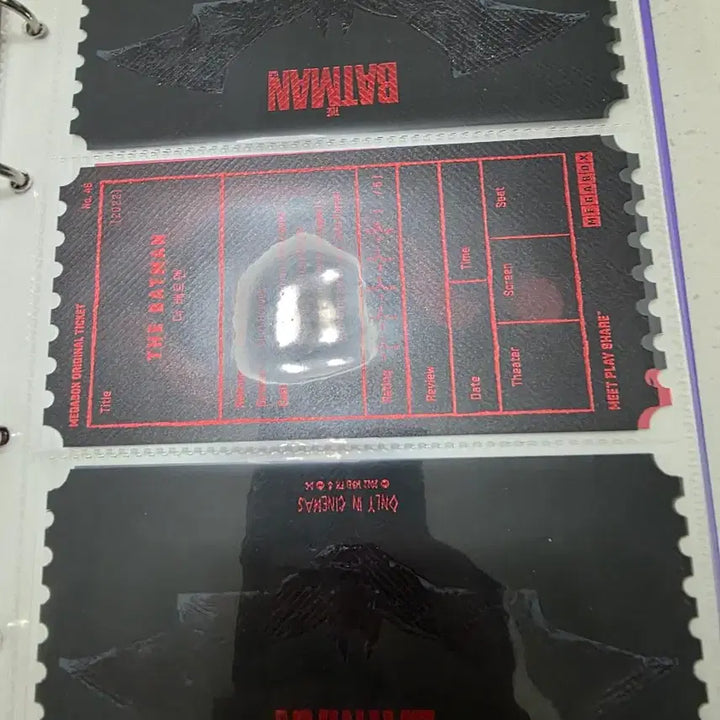 [BUNJANG] The Batman Original Ticket Set / 더배트맨 오티 메가박스 오리지널티켓 2종
