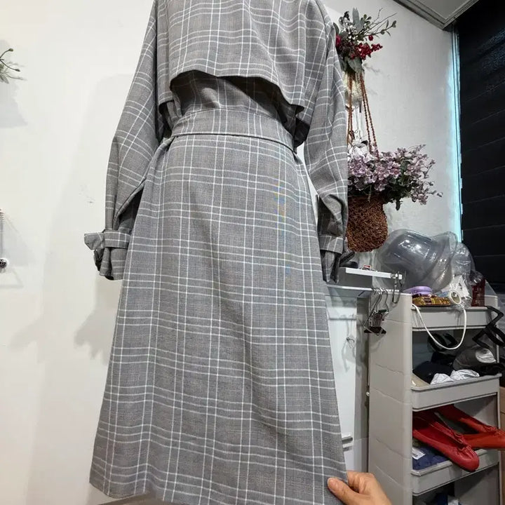 [BUNJANG] Trench Coat (Size 66-77) / 트렌치 66-77넉넉