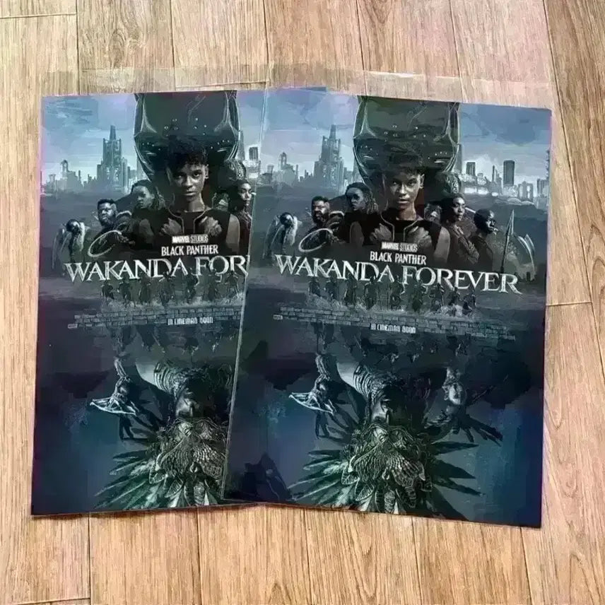[BUNJANG] Black Panther: Wakanda Forever IMAX 4DX Poster Bundle Set / 블랙팬서2 와칸다포에버 아이맥스 4dx 포스터 필름마크 아트카드 마블