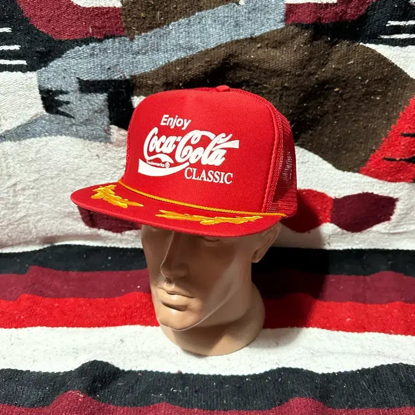 [BUNJANG] Vintage Coca-Cola Trucker Cap / [빈티지] Vintage Coca-Cola Trucker Cap
