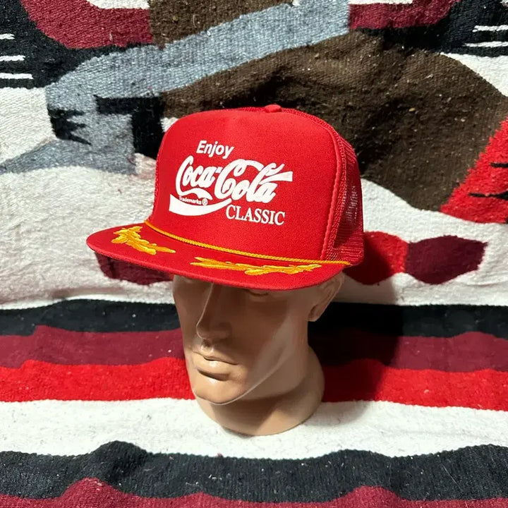 [BUNJANG] Vintage Coca-Cola Trucker Cap / [빈티지] Vintage Coca-Cola Trucker Cap