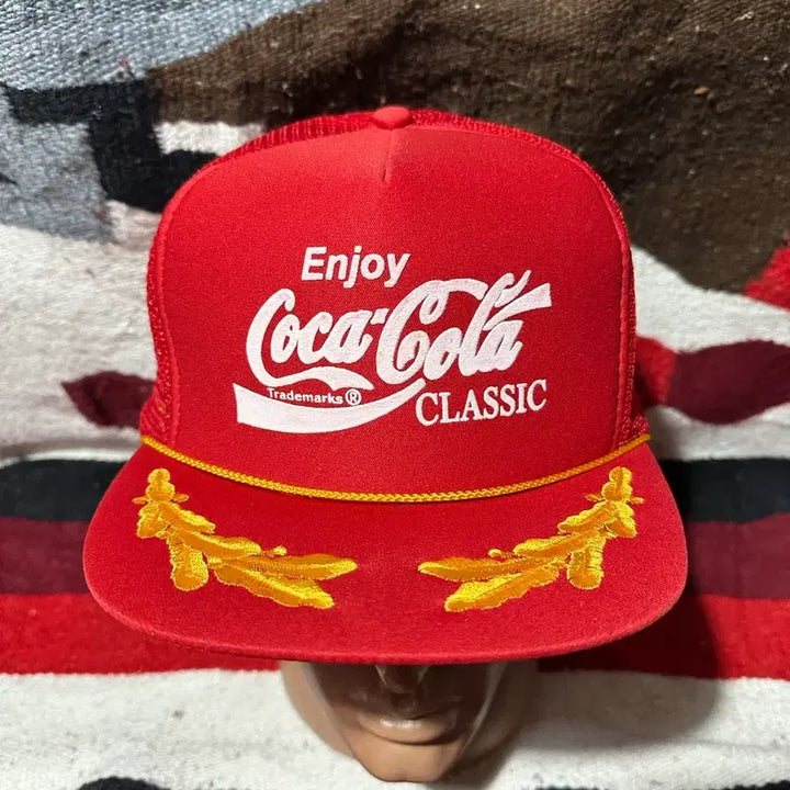 [BUNJANG] Vintage Coca-Cola Trucker Cap / [빈티지] Vintage Coca-Cola Trucker Cap