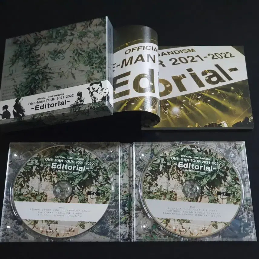 [SOLD OUT] 오피셜히게단디즘 앨범 2021 Editorial 히게단 라이브 음반