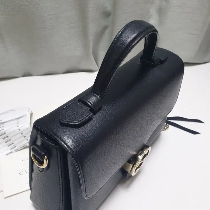 [BUNJANG] Gucci Interlocking Top Handle Bag Black (Small/Medium) / [파워정품] 구찌 인터로킹 탑 핸들백 탑핸들 크로스백 블랙 스몰 미듐 미