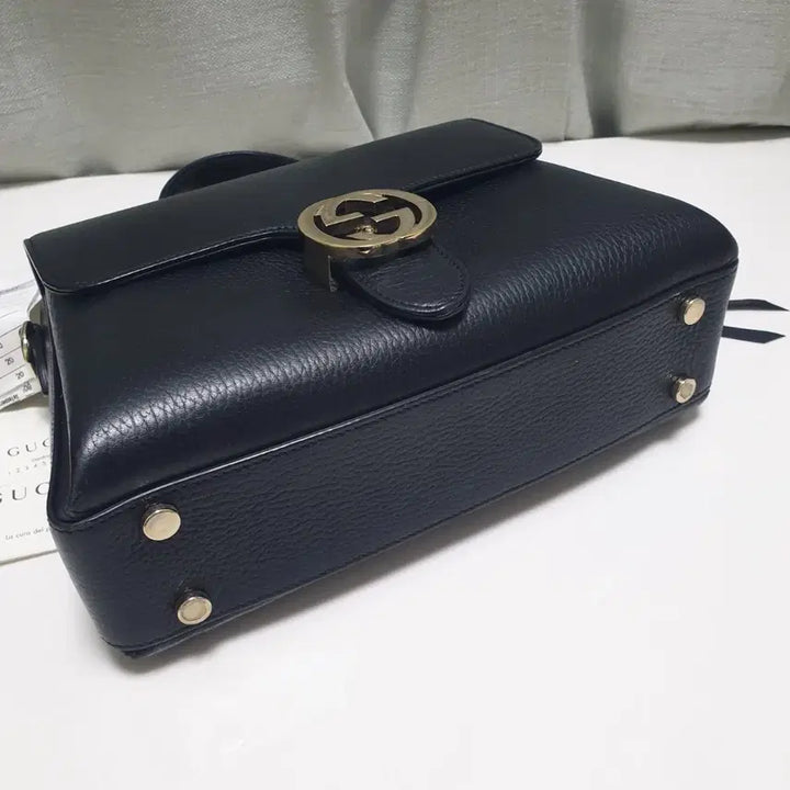 [BUNJANG] Gucci Interlocking Top Handle Bag Black (Small/Medium) / [파워정품] 구찌 인터로킹 탑 핸들백 탑핸들 크로스백 블랙 스몰 미듐 미
