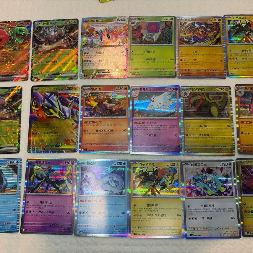 [BUNJANG] Pokemon Card RR R Bundle Set / 포켓몬카드 rr r 일괄
