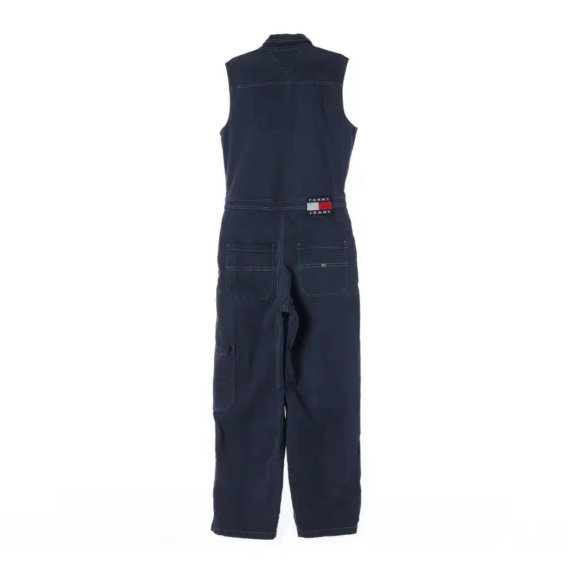 [BUNJANG] Tommy Jeans Sleeveless Work Jumpsuit / 타미진스 네이비 슬리브리스 워크 점프수트 S