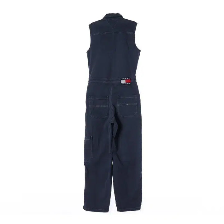[BUNJANG] Tommy Jeans Sleeveless Work Jumpsuit / 타미진스 네이비 슬리브리스 워크 점프수트 S