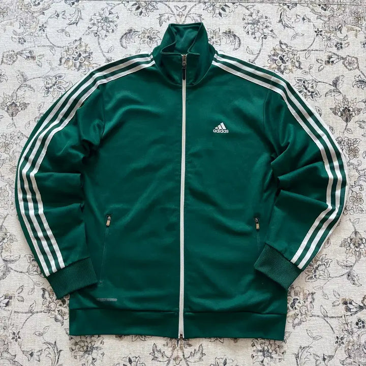 [BUNJANG] Adidas Three-Stripe Track Top Jacket Green 105 / 105 아디다스 삼선 트랙탑 져지 초록색
