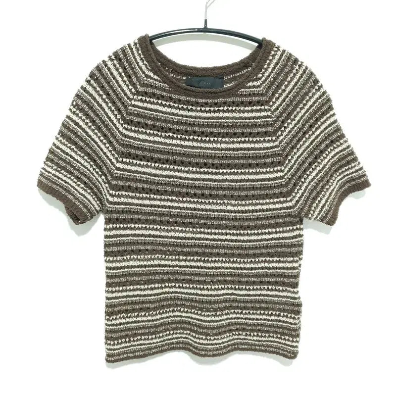 [BUNJANG] ZARA Knit Top S / 자라 반팔 니트 S_S1554