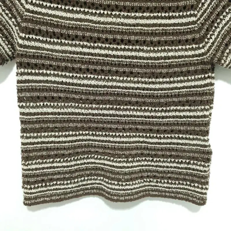 [BUNJANG] ZARA Knit Top S / 자라 반팔 니트 S_S1554