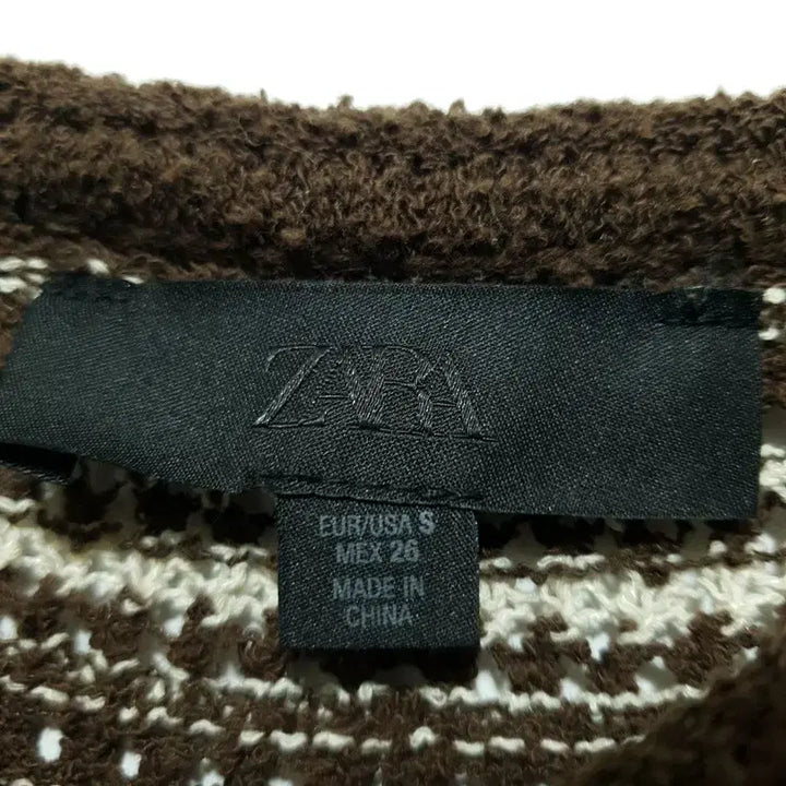 [BUNJANG] ZARA Knit Top S / 자라 반팔 니트 S_S1554