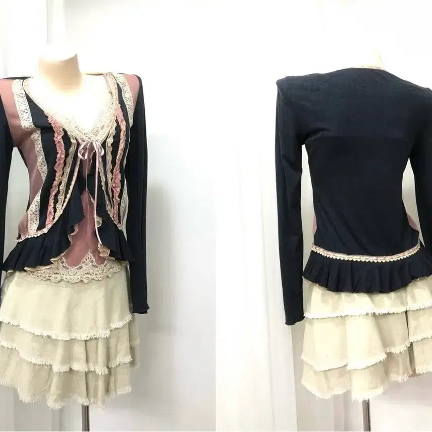 [BUNJANG] Vintage Pink Fairy 3-Piece Set / <급전> 빈티지 핑크 페어리 3 set