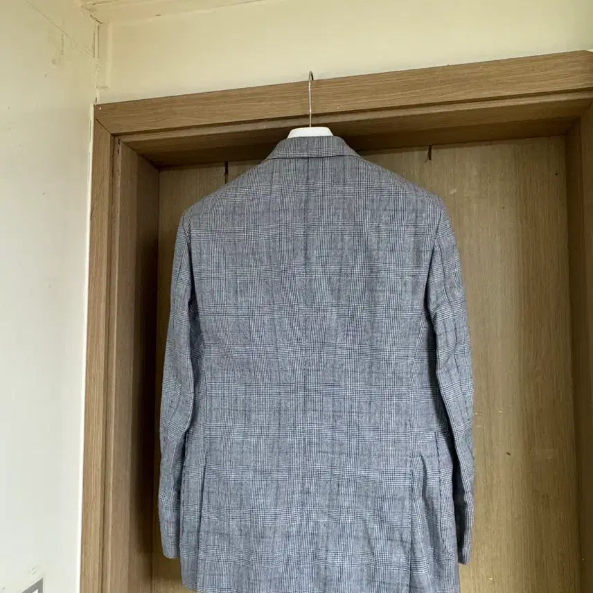 [BUNJANG] VanHart Di Albazar Linen Double Jacket / 반하트 디 알바자 린넨 더블 자켓