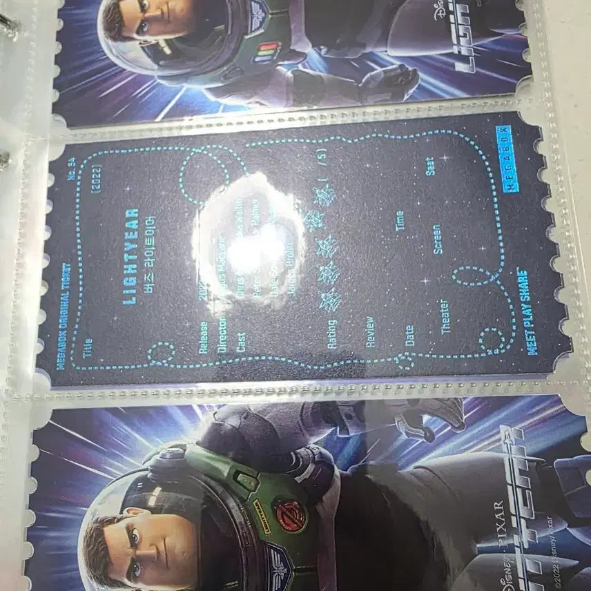 [BUNJANG] Buzz Lightyear Original Ticket / 버즈라이트이어 오티 메가박스 오리지널티켓