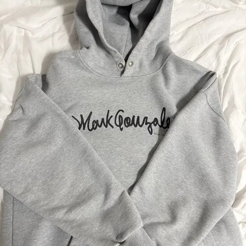 [BUNJANG] Mark Gonzales Gray Hoodie S / 마크곤잘레스 그레이 후드티 S