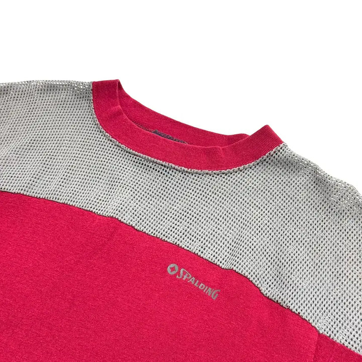 [BUNJANG] Spalding Raglan Mesh T-shirt / USA Spalding 라글란 메쉬 티셔츠