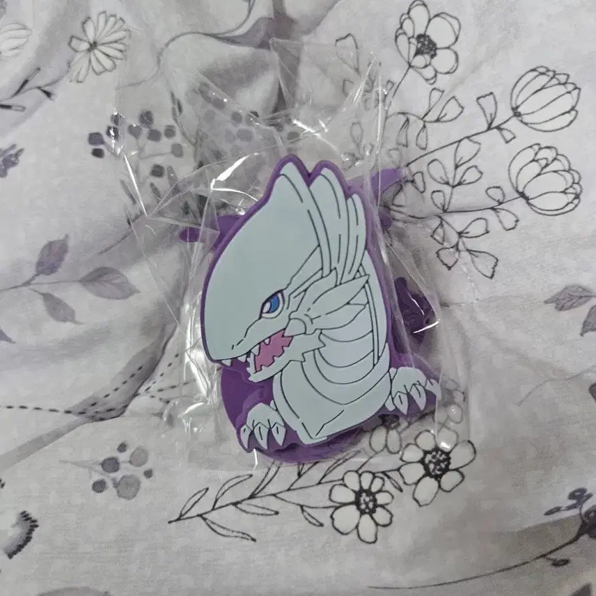 [BUNJANG] Yu-Gi-Oh! Blue-Eyes White Dragon Rubber Clip / 유희왕 러버클립 푸른눈의백룡