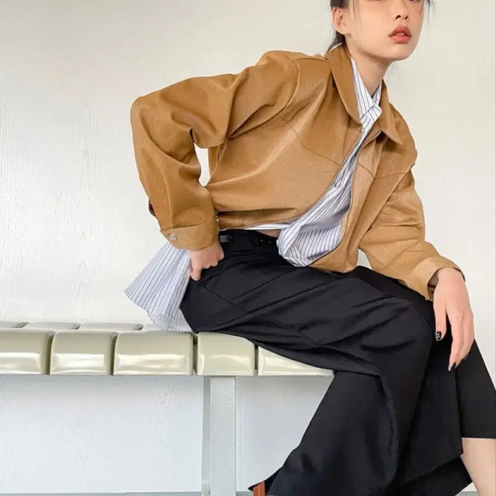 [BUNJANG] Vadoza Brown Jacket / 바이도자 브라운 자켓