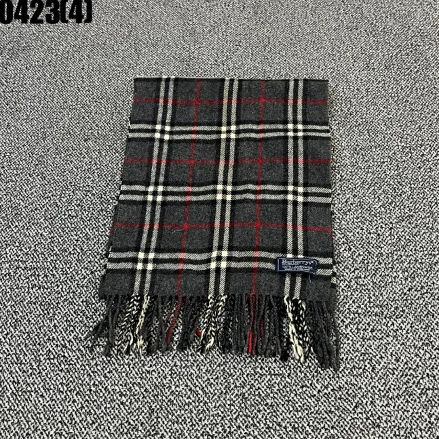 [BUNJANG] Burberry Check Cashmere Scarf / 버버리 체크 캐시미어 머플러 | 0423