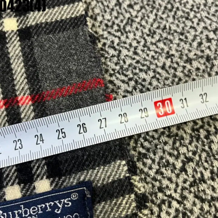 [BUNJANG] Burberry Check Cashmere Scarf / 버버리 체크 캐시미어 머플러 | 0423