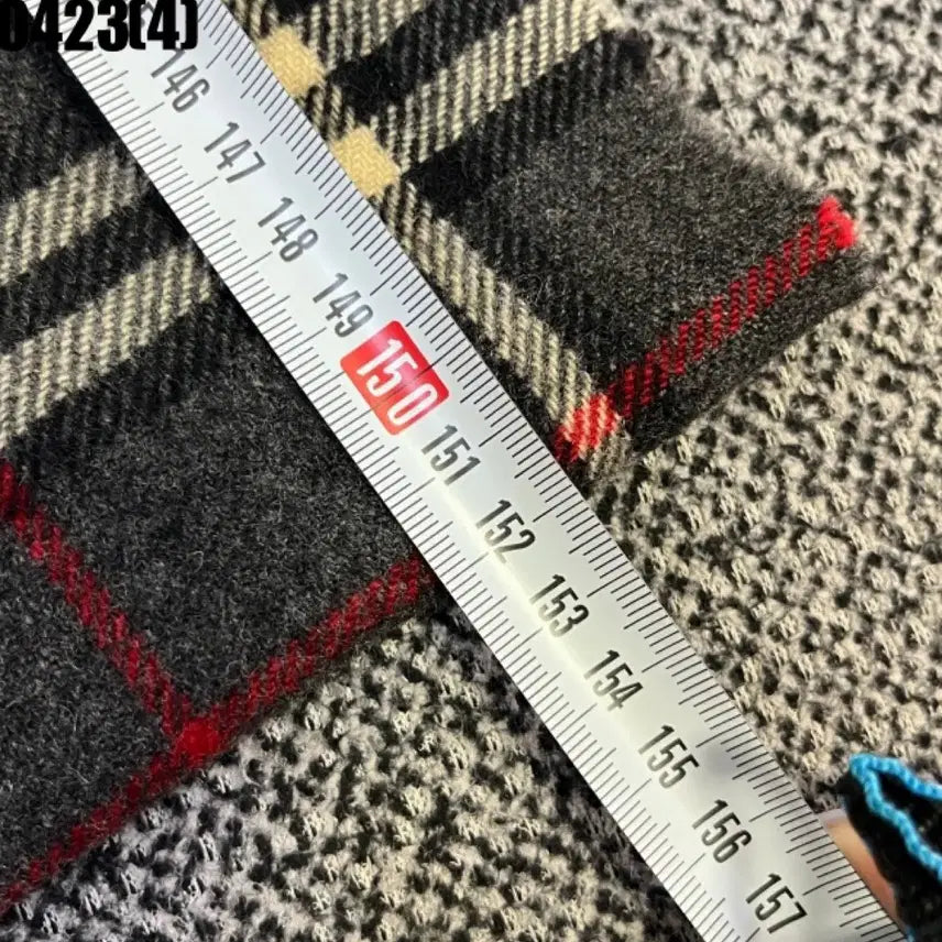 [BUNJANG] Burberry Check Cashmere Scarf / 버버리 체크 캐시미어 머플러 | 0423