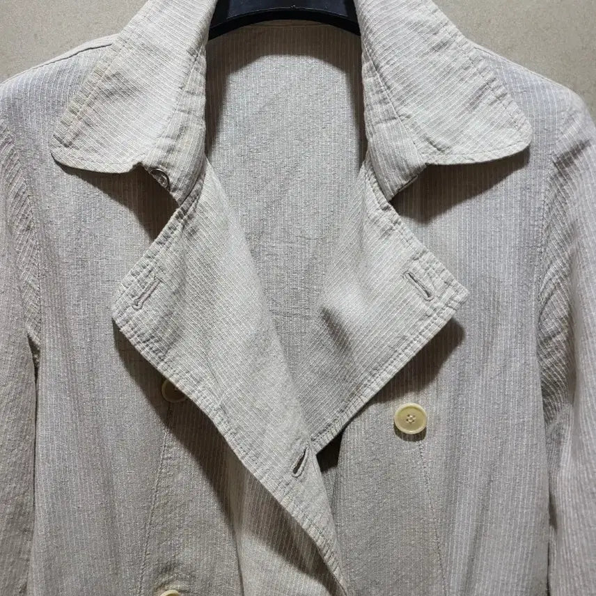 [BUNJANG] BEAKER Linen Coat (Size 66) / 명품 비이커( BEAKER)린넨코트 66