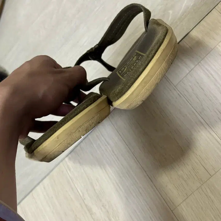 [BUNJANG] Island Slippers Suede Thong Sandals / 아일랜드 슬리퍼 스웨이드 쪼리 샌들 12