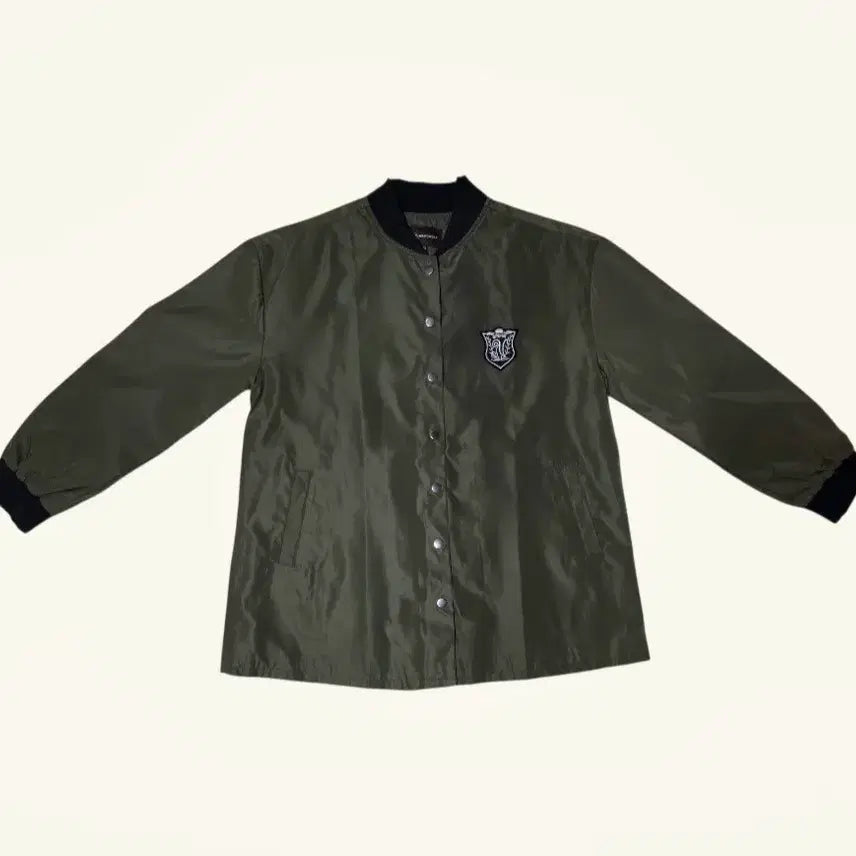 [BUNJANG] Casual Khaki Jacket for Women / 새상품 여성 77 자켓 점퍼 카키색 여자77 점퍼 95 캐주얼 새제품
