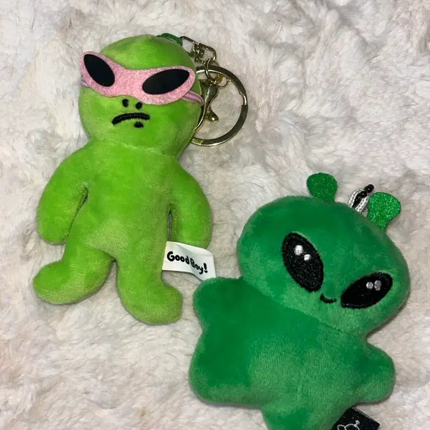 [SOLD OUT] 초록 외계인 손민수 인형 키링