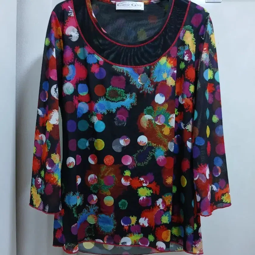 [BUNJANG] CAROLE GREY Paris Mesh T-shirt / 프랑스직수입 저지망사티셔츠