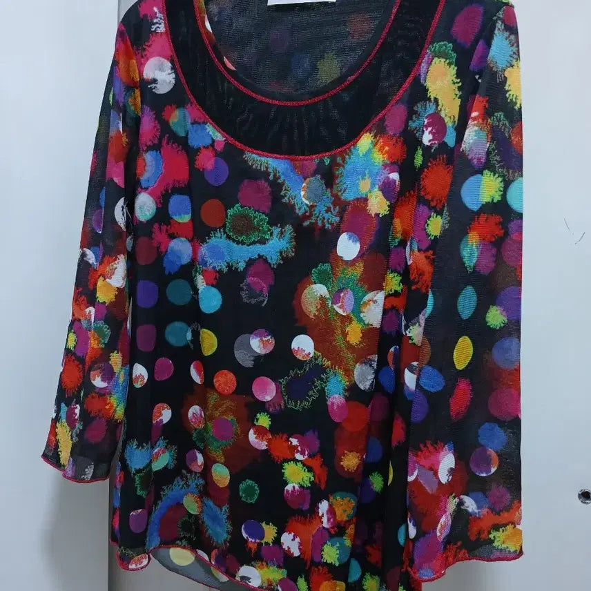 [BUNJANG] CAROLE GREY Paris Mesh T-shirt / 프랑스직수입 저지망사티셔츠