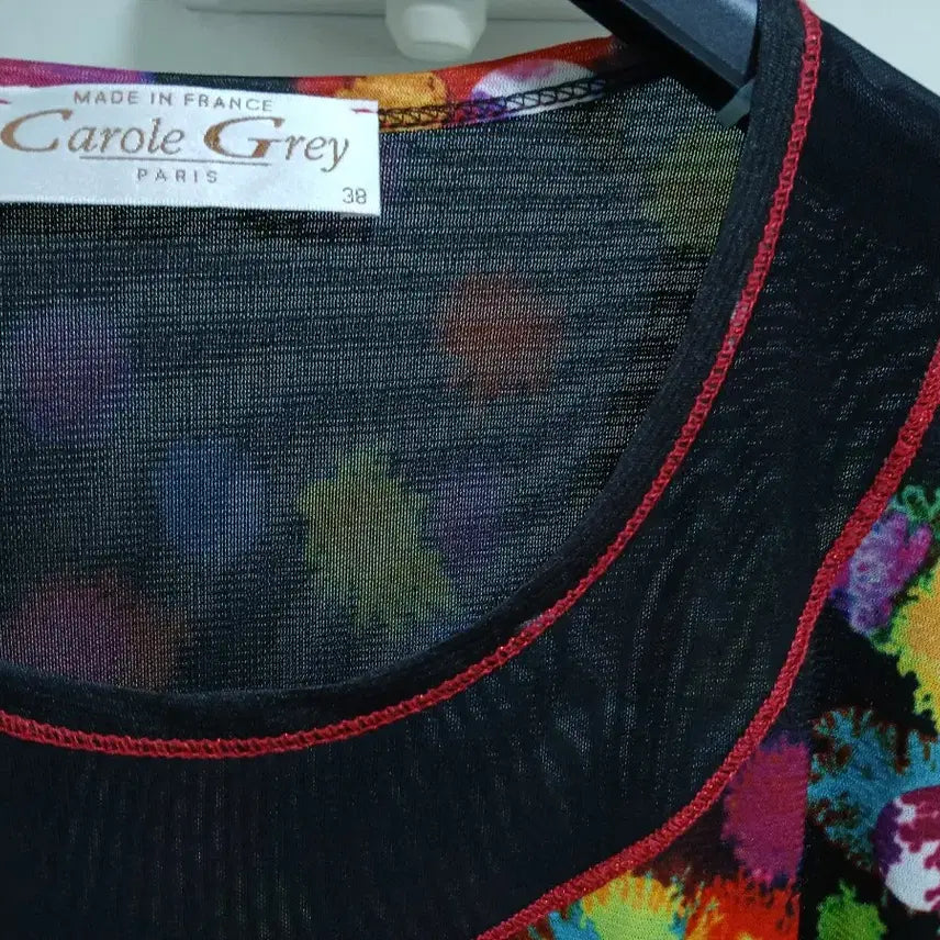 [BUNJANG] CAROLE GREY Paris Mesh T-shirt / 프랑스직수입 저지망사티셔츠